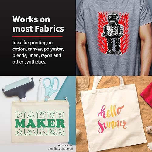 Miniatura 3 de Speedball, 4801, Tinta de serigrafía de tela opaca, 8 onzas líquidas, frambuesa