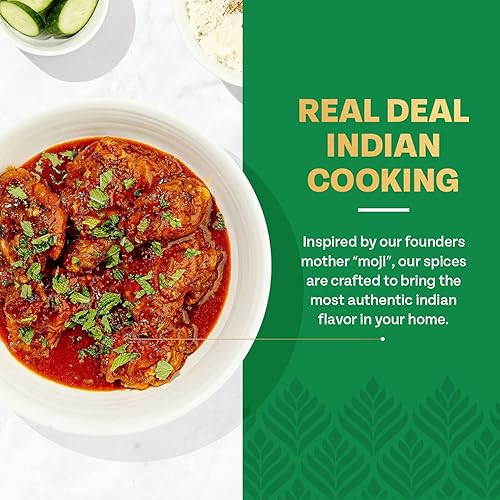 Miniatura 9 de moji masala Juego de especias indias  Paquete de 2 mezclas I de pollo Masala y Gobi Masala I auténticas especias indias para recetas caseras