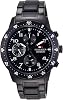 Tommy Hilfiger Mens Wristwatch, Black Dial, Stainless Steel, Quartz, Black, Bracelet Type