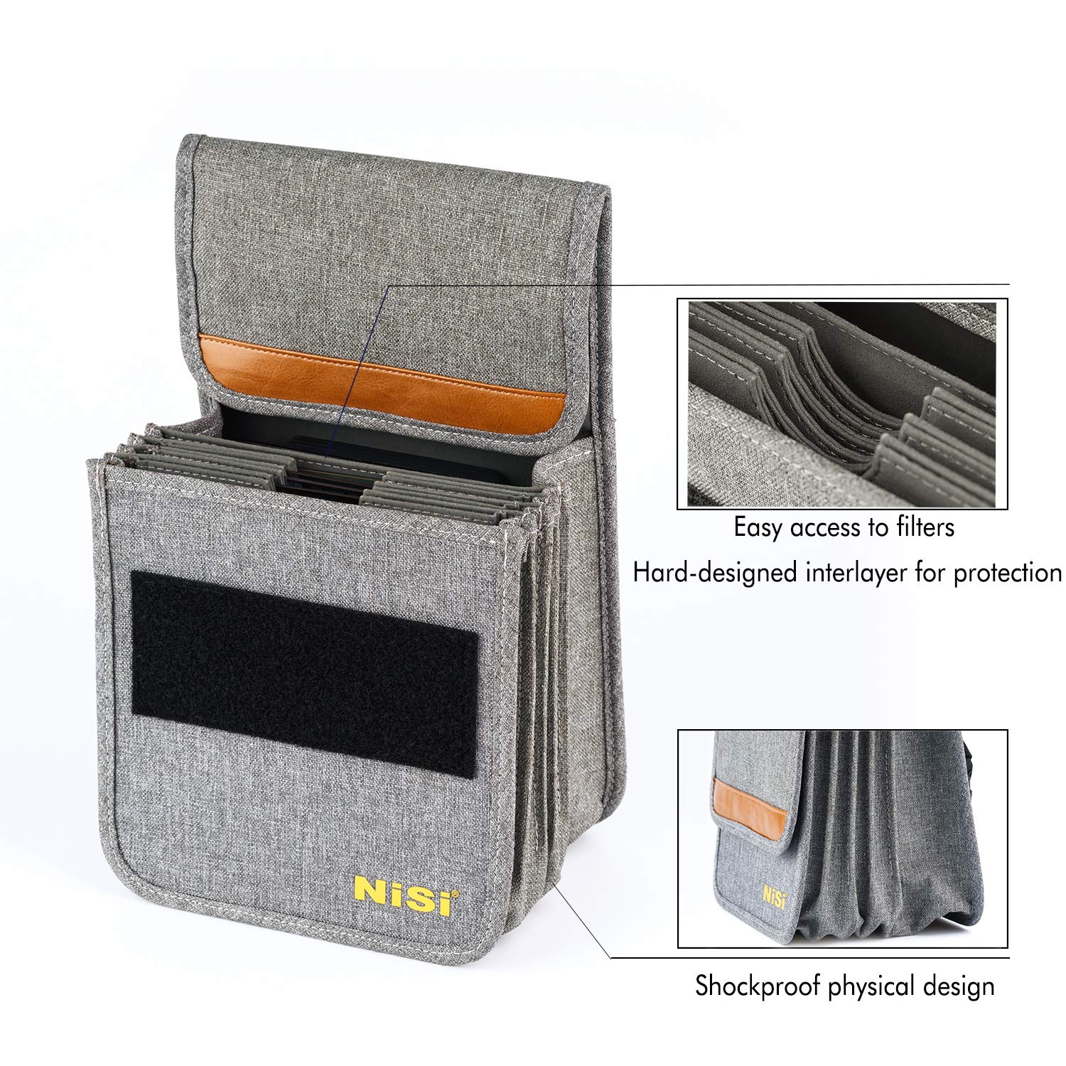 NiSi Bolsa filtrante, Gris, Caddy-150mm Filtertasche