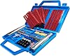 53-piece tyre repair kit heavy duty tyre repair kit 53 portable tyre repair kit portable tyre repair kit for cars off-road vehicles motorcycles electric vehicles bicycles and more