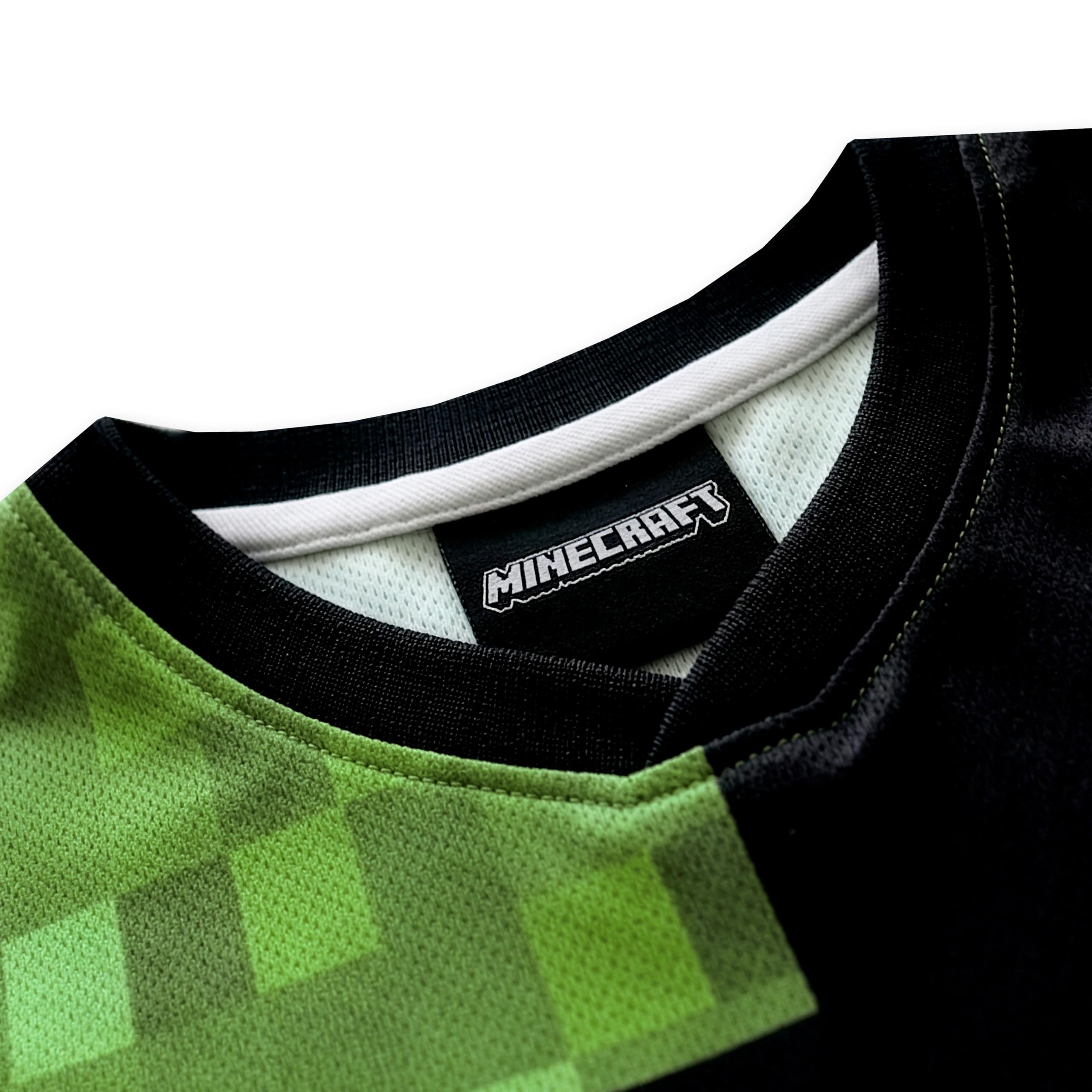 Minecraft Camiseta Fútbol Oversize Niño Creeper Ropa