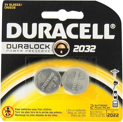 Duracell 2032 Batería médica 2 unidades (paquete de 6) (el embalaje puede variar)
