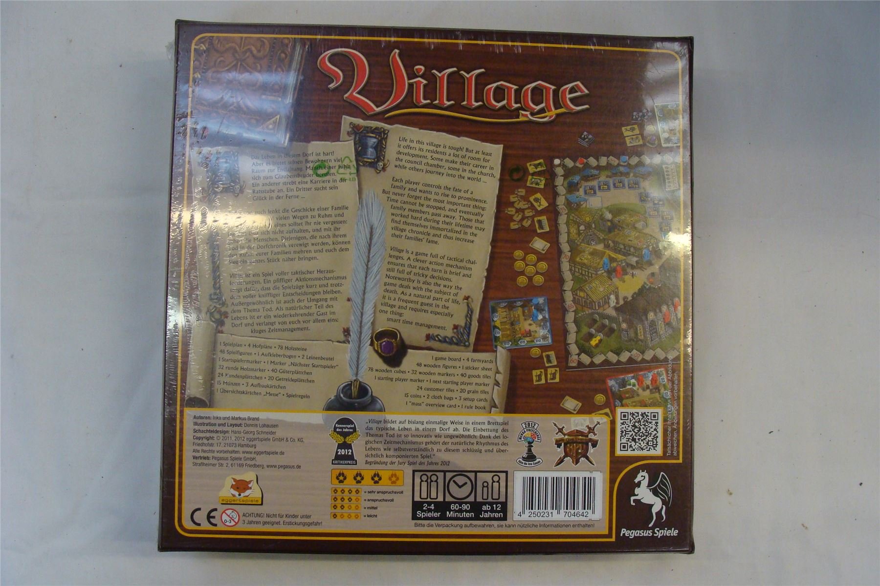 Pegasus Spiele - Juego de Tablero, de 2 a 4 Jugadores (54511G) (Importado)