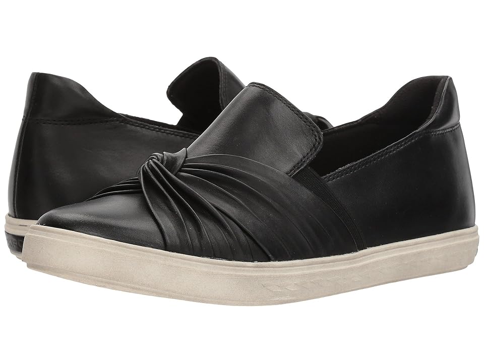 

Rockport Cobb Hill Collection Cobb Hill Willa Bow Slip-On (Black Leather) Women's Shoes