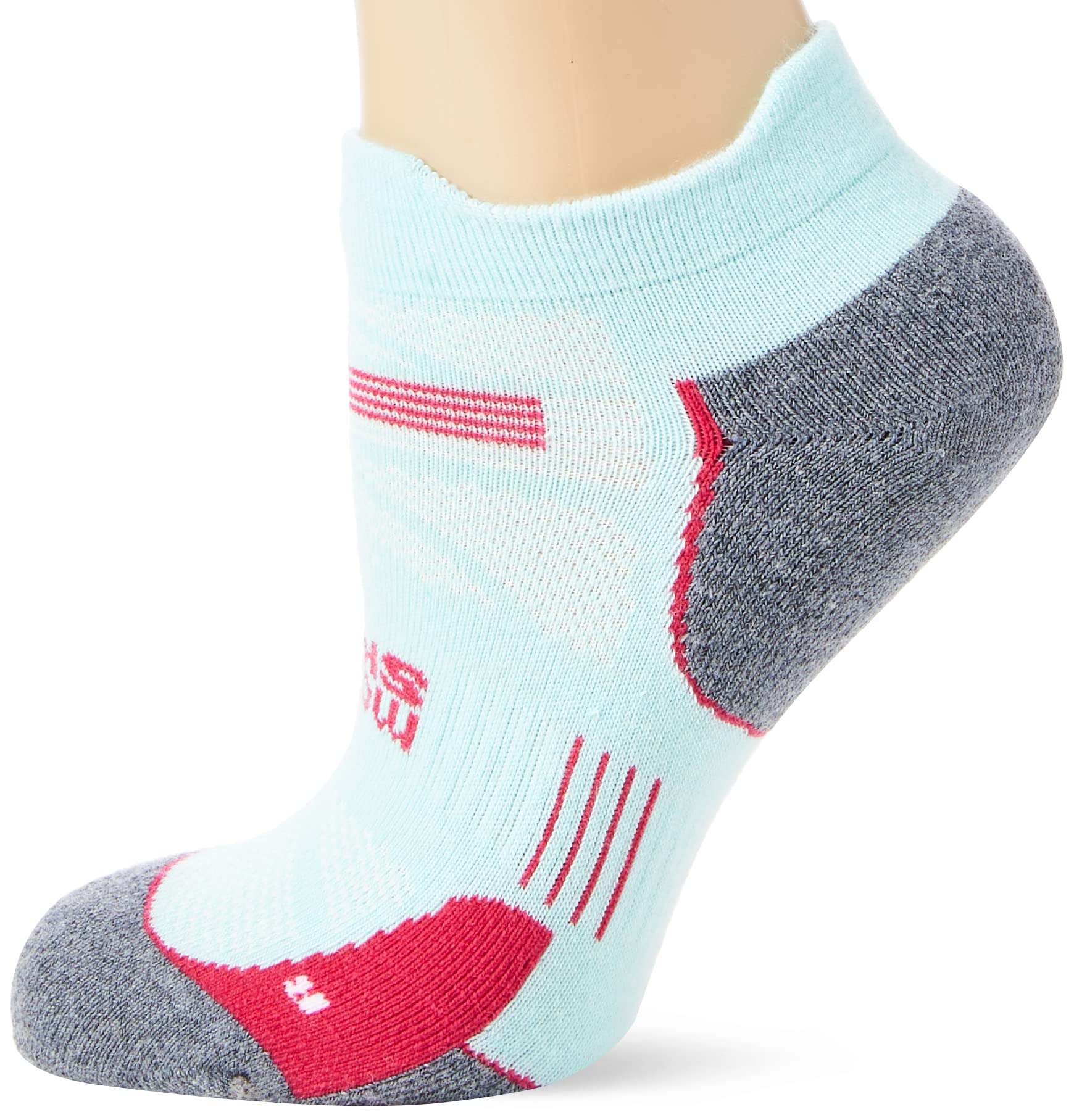 Hilly, Med Cushioning, Aquamarine/Grey Marl, M