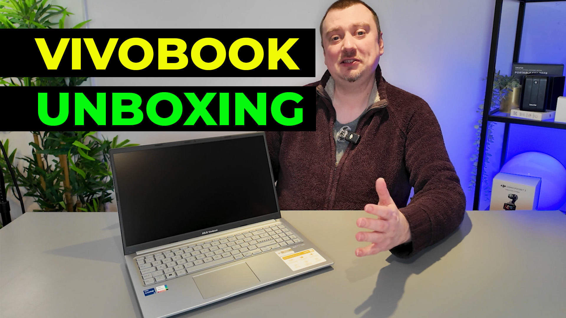 ASUS VivoBook 箱入りパッケージ Watch ASUS Vivobook Laptop Unboxing! on Amazon Live