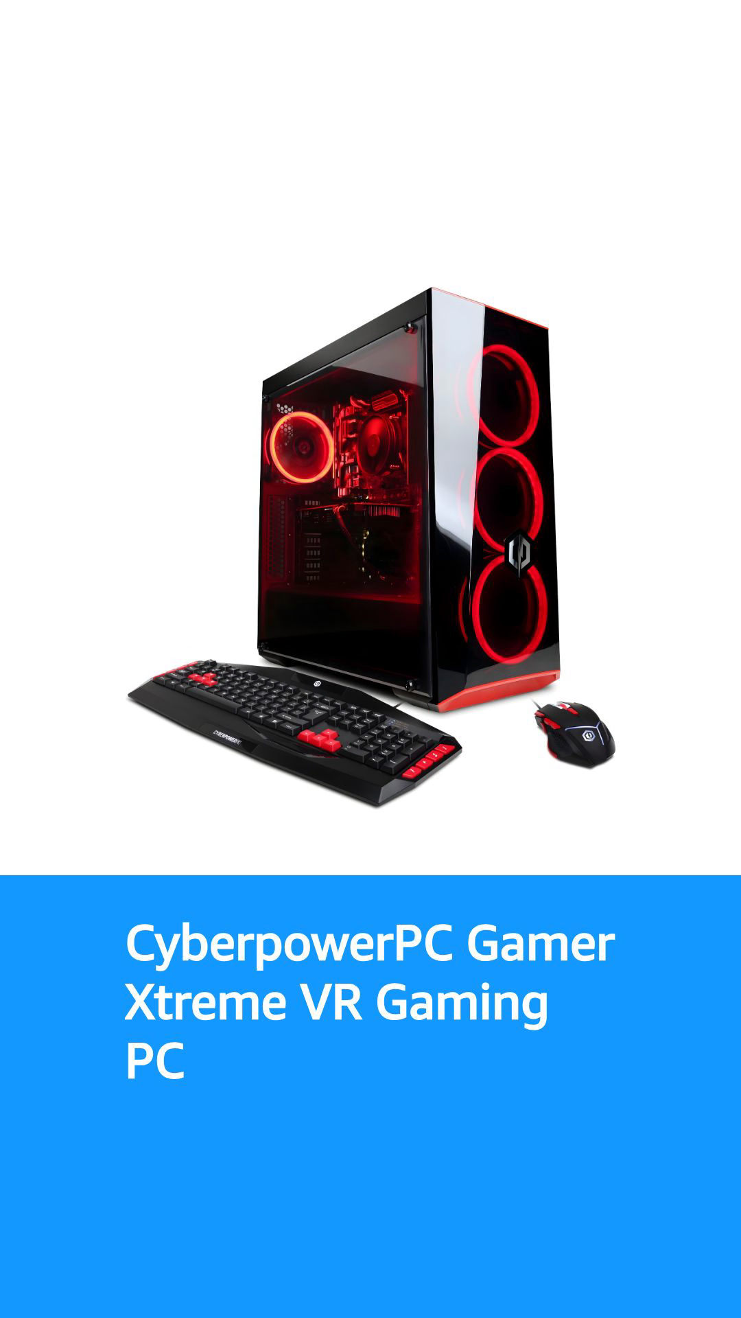 CYBERPOWERPC Gamer Xtreme VR GXiVR8020A5 Gaming PC (Intel i5-8400