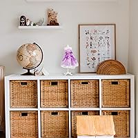 Vista 8 de Healifty 6 piezas de forma de vestido de muñeca, soporte de modelo de mini maniquí de 8.2 pulgadas para soporte de exhibición de muñeca, soporte