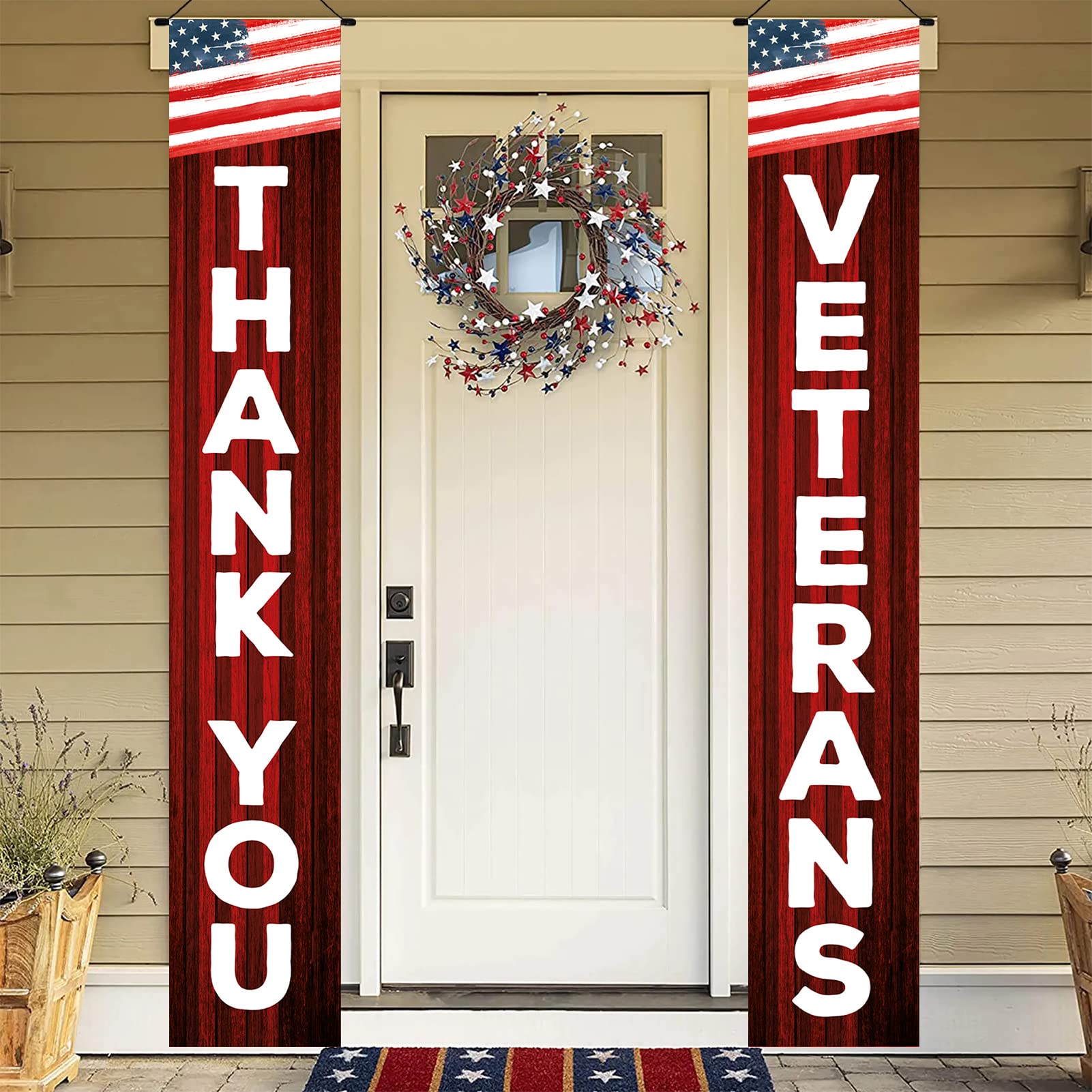 Veterans Day Bulletin Board Kit, Patriotic Posters, Thank You Veterans Banners, Classroom Decor, Veterans Home Office Decor, Memorial Day