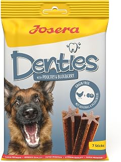 JOSERA Denties Kaustangen Hund, Geflügel & Blaubeere