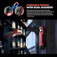 Vista 3 de Anhay Rechargeable Flashlights 1500 Lumens EDC Flat Flashlight with 8 Modes, Pocket Flashights Waterproof, Magnetic Small Flashlights Powerful for