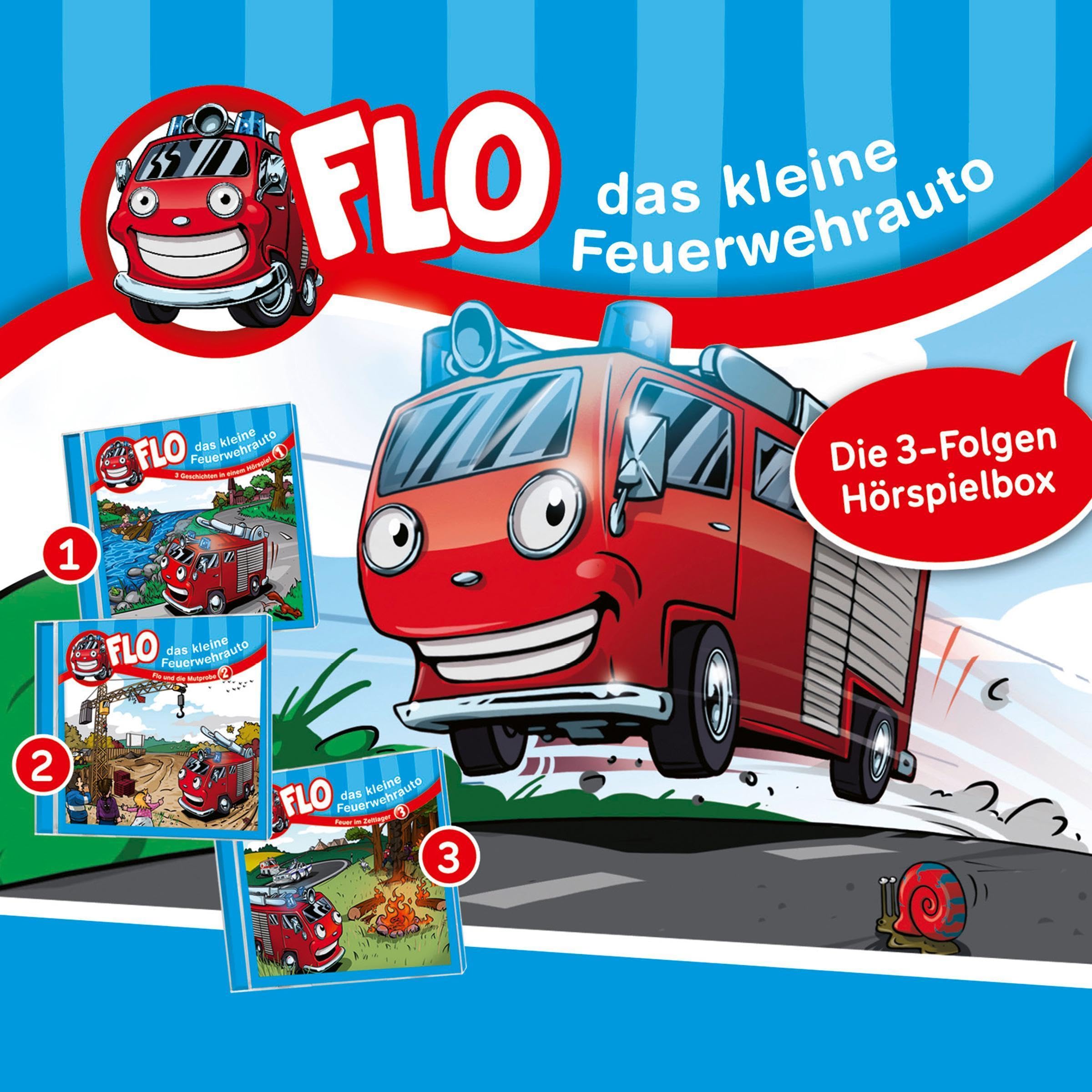 Flo, das kleine Feuerwehrauto 1 - 3