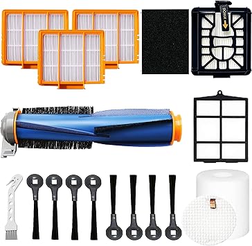 Replacement Parts Compatible with Shark AV2511AE AV2501S AV2610WA AV2501AE RV2502AE RV2610WA RV2520 AV2510 Accessories Kit with Main Brush,Filters,Foam Filters,Primary Filter,Side Brushes