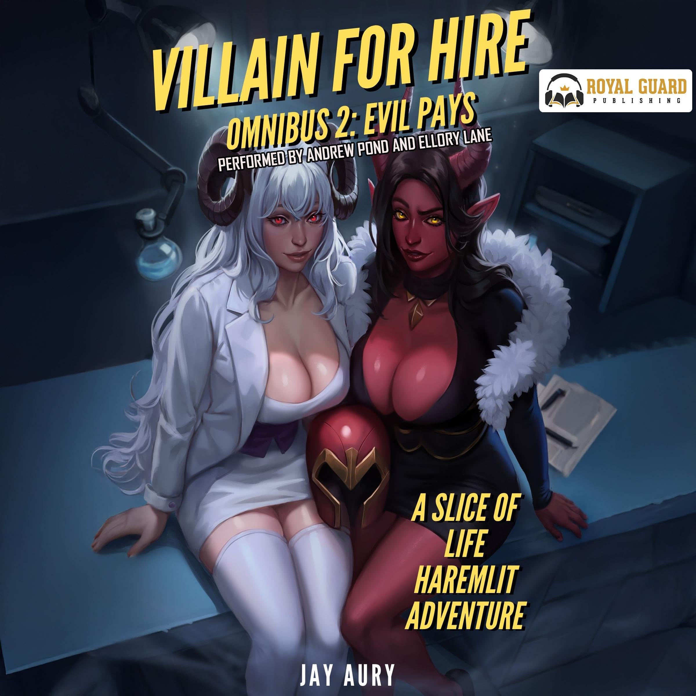 Cover art for Villain for Hire Omnibus 2: Evil Pays