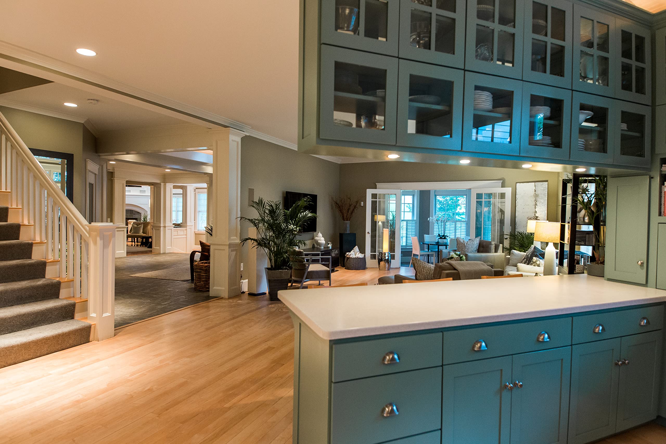 LEVANCE Downlights mit einstellbarer Lichtfarbe, Ersatz für 1x18W CFLi | energiesparend, 13 W, Aluminium (Gehäuse), Polycarbonat (Diffusor) | DL COMFORT DN 130 13W 3CCT IP54 WT
