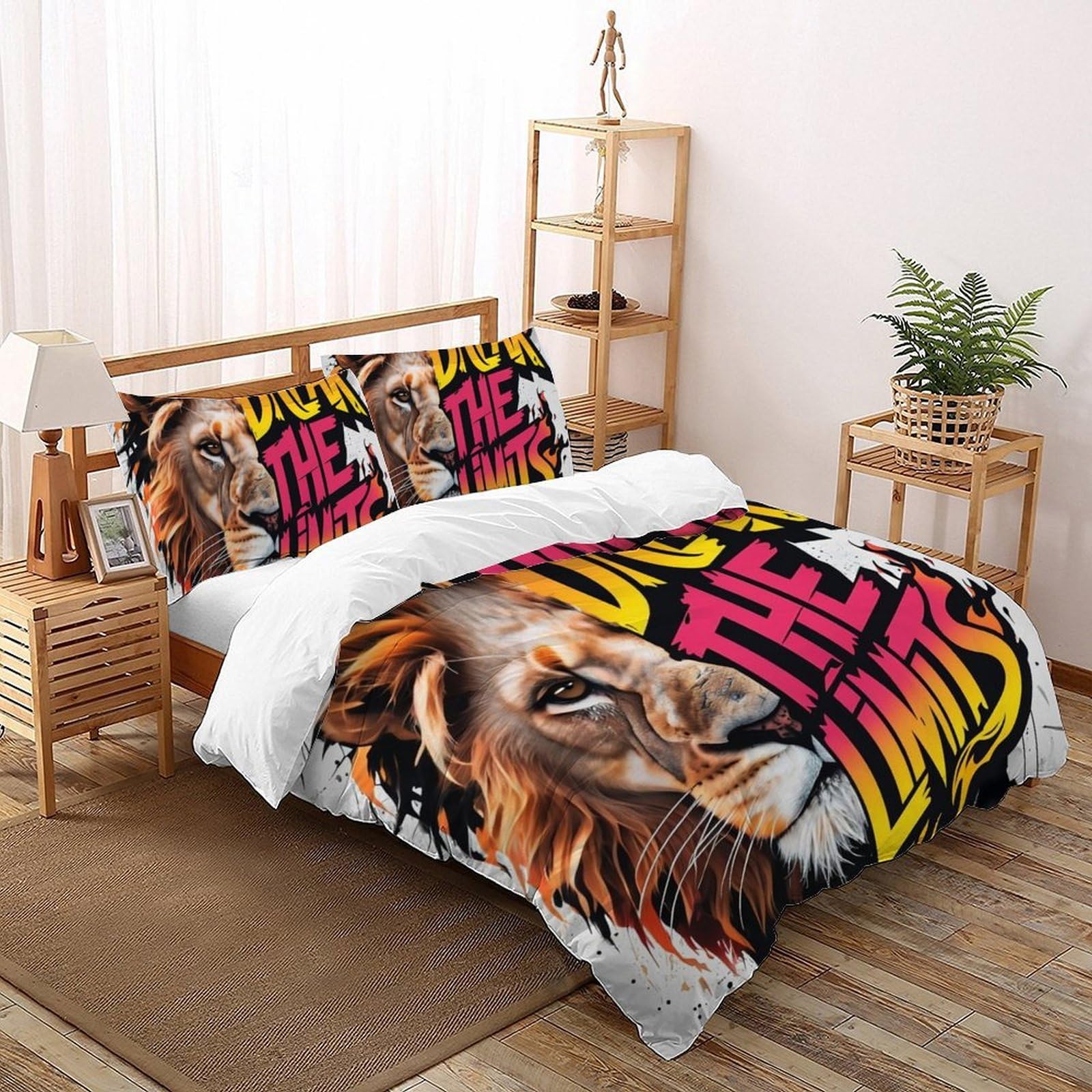 Housses de couette avec fermeture à glissière pour enfiler le lit sans effort