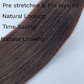 Kids Braiding Hair Pre stretched Color 4 Braiding Hair 16 inch for Kids Girls