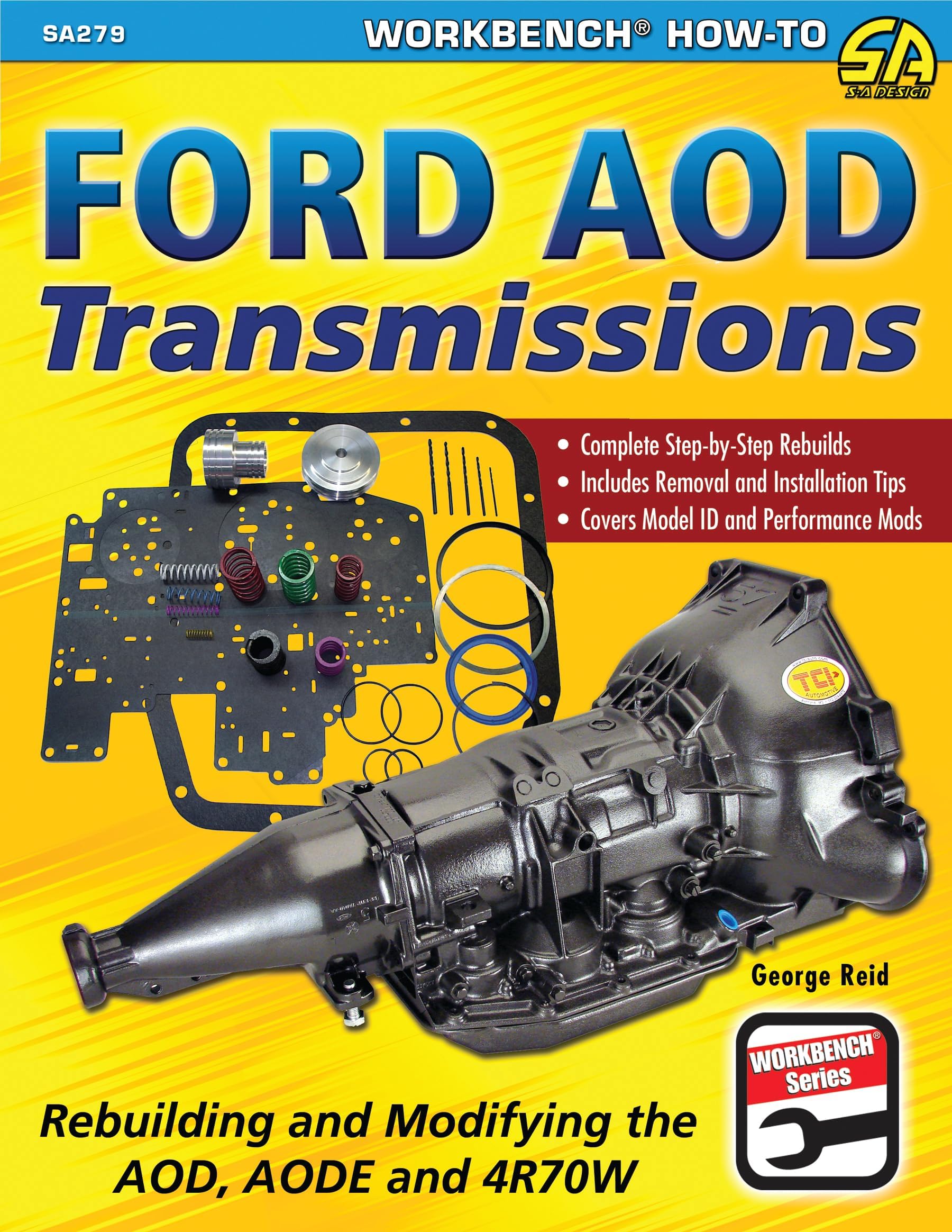Ford AOD Transmissions: Rebuilding and Modifying the AOD, AODE and 4R70W (SA Design Workbench How-To) Paperback – Illustrated, June 12, 2014
