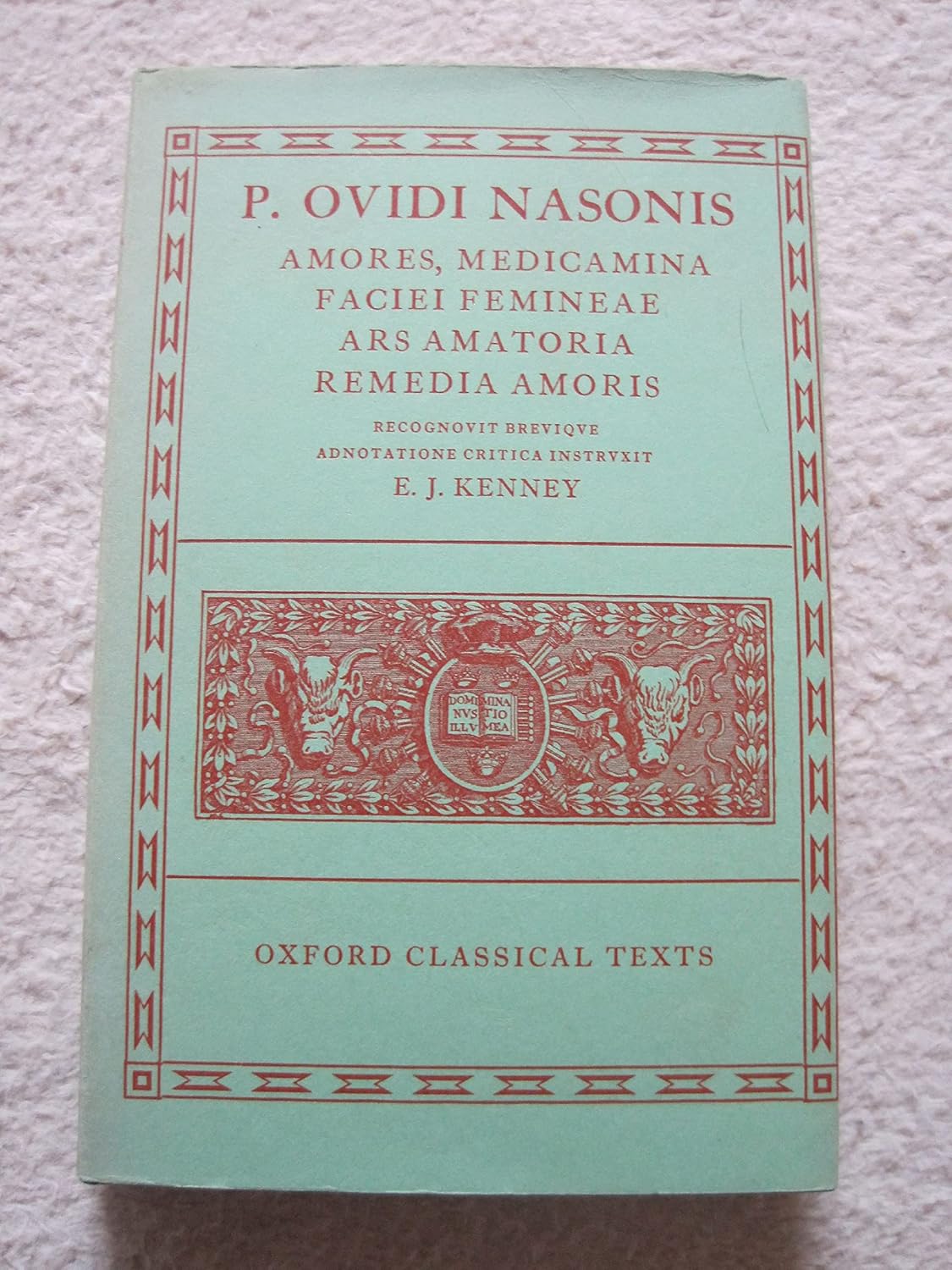 Amores, Medicamina Faciei Femineae, Ars Amatoria, Remedia
