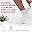 Diamond Star Diabetic Ankle Socks, Non-Binding Circulatory Doctor Approved Cushion Cotton Quarter Socks for Mens Womens (6 Pack White, Men\'s Women\'s 9-11 Shoe Size 5-10)