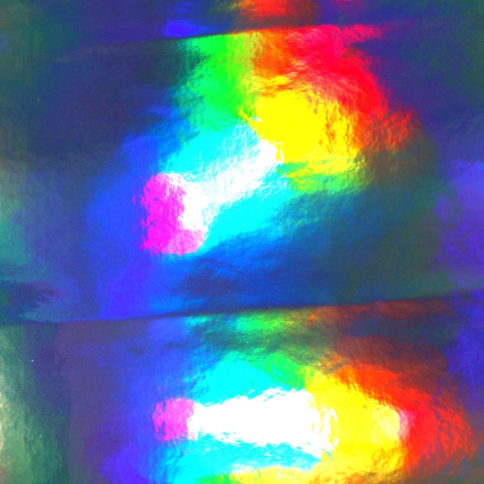 Pellicola Olografica Iridescente Arcobaleno Nero Cromato Laser per Auto, Adesivo Vinilico Senza Bolle