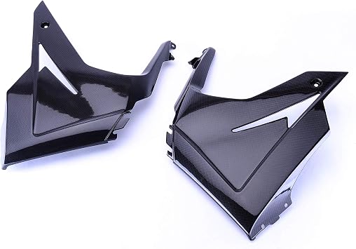 Bestem Carbon Fiber Lower Side Belly Pan Fairings Pair for Triumph Daytona 675 2013