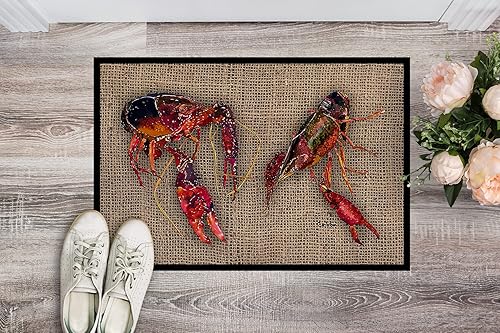 Miniatura 2 de Caroline's Treasures 8739MAT - Tapete para puerta delantera, 18 x 27 pulgadas, para interiores y exteriores, para entrada, antideslizante, lavable,