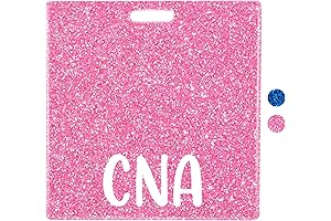 Personalized Badge Buddy CNA Nurse | Glitter Horizontal Badge Identification Tag