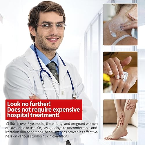 Miniatura 5 de Crema de bálsamo de aceite de árbol de té, erupción por calor, picazón deportista, piel de la mano del pie, tiña versicolor, picazón en los pies,