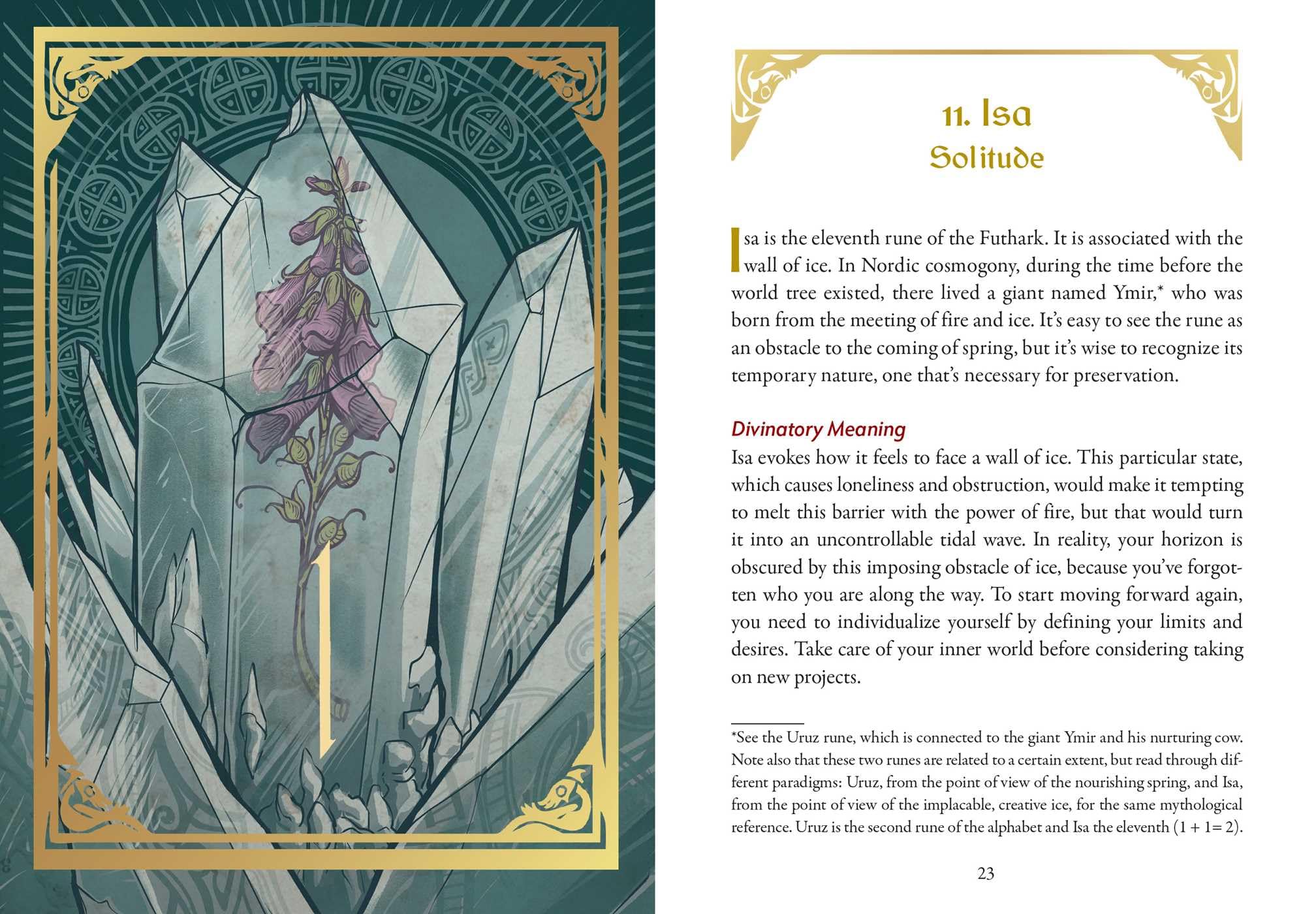 Runes and the Gods Oracle: 50 Cards and Guidebook
