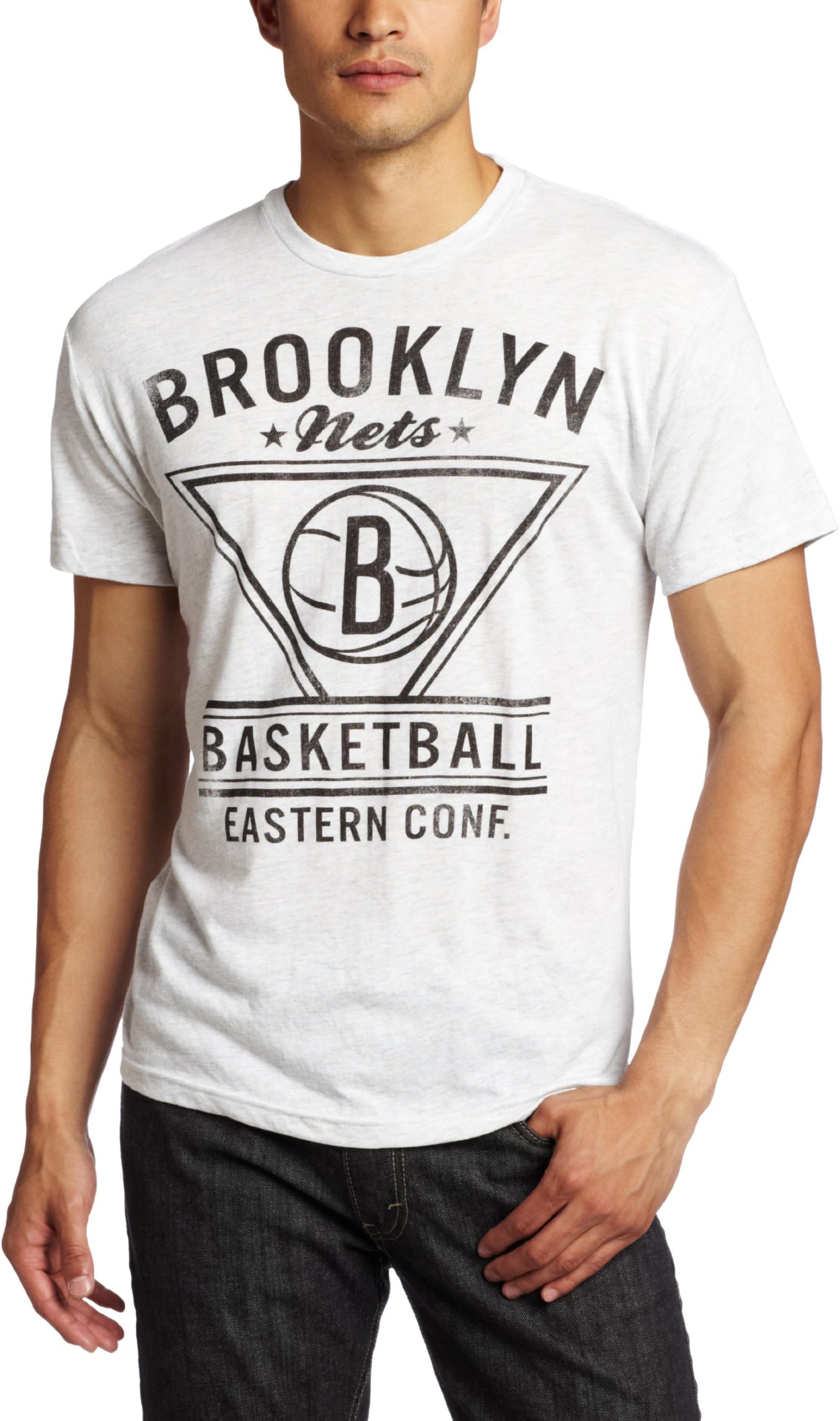 Sportiqe Men's Brooklyn Nets Tiger T-Shirt