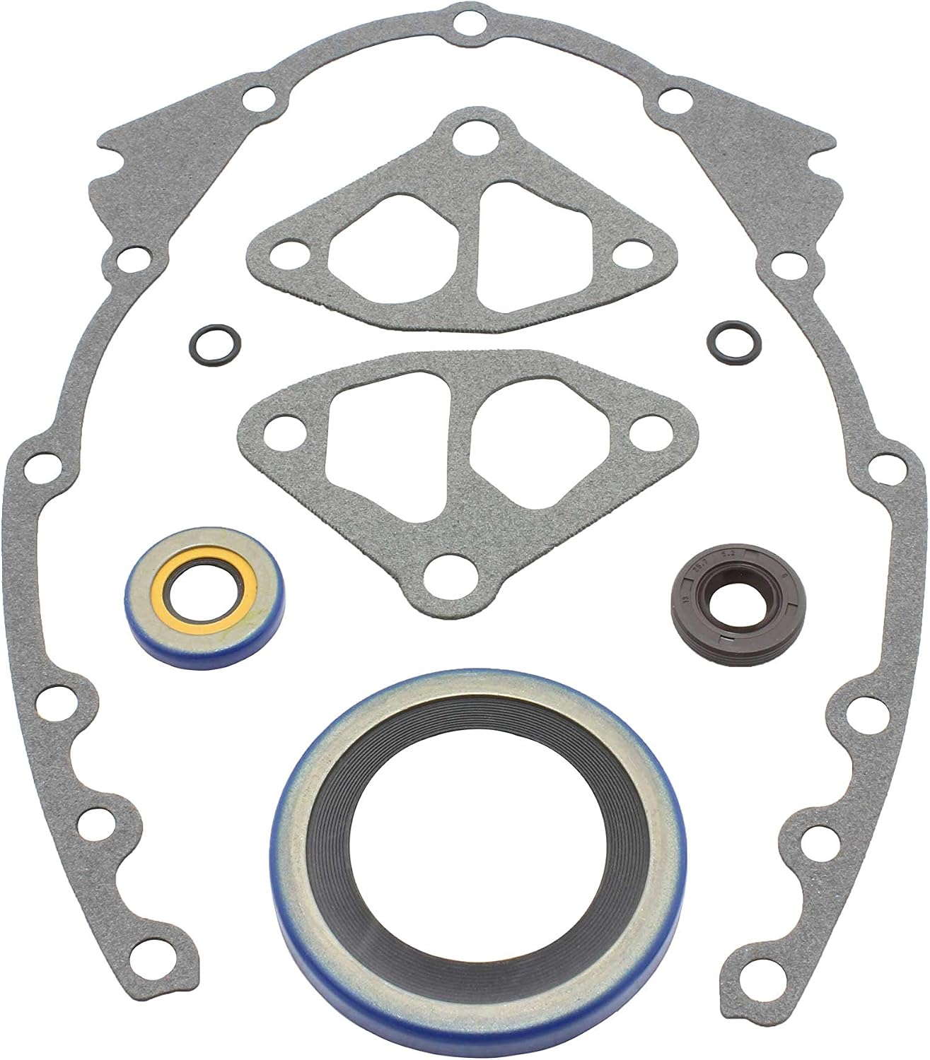 DNJ TC3142 Timing Cover Gasket for 1992-1994, Chevrolet, Pontiac, Camaro, Corvette, Firebird, 5.7L, V8, OHV, 16V, 350cid