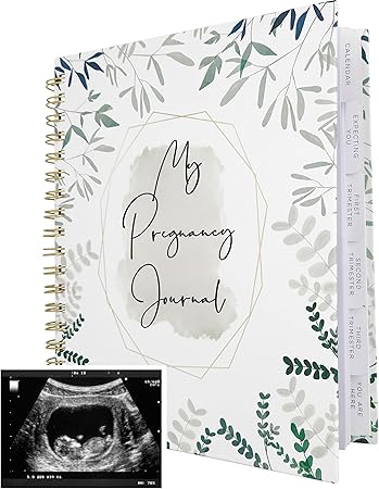Pregnancy Journal for First Time Moms | Weekly Pregnancy Tracker & Baby Memory Book | 200-Page Pregnancy Planner | Pregnancy Must Haves Keepsake Gift | Premium Hardcover Pregnancy Book for Expecting Moms