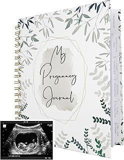 Pregnancy Journal for First Time Moms | Weekly Pregnancy Tracker & Baby ...