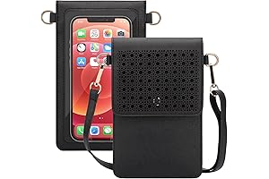 Touchscreen Window Cell Phone Crossbody Purse