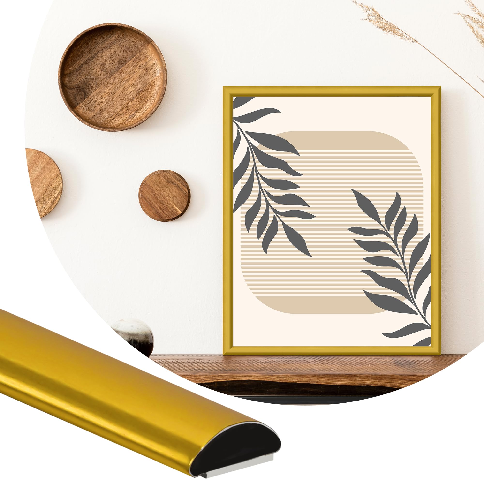 Cornice Autoadesiva Flessibile 8 Metri | Argento Opaco Per Bordi E Angoli - Foto 9