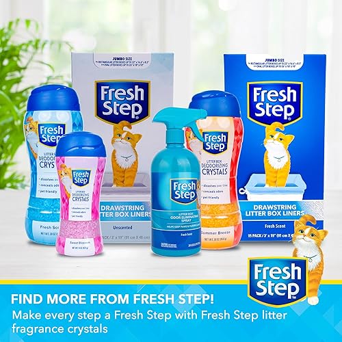 Vista 52 de Fresh Step Cat Litter Crystals Desodorante para gatos
