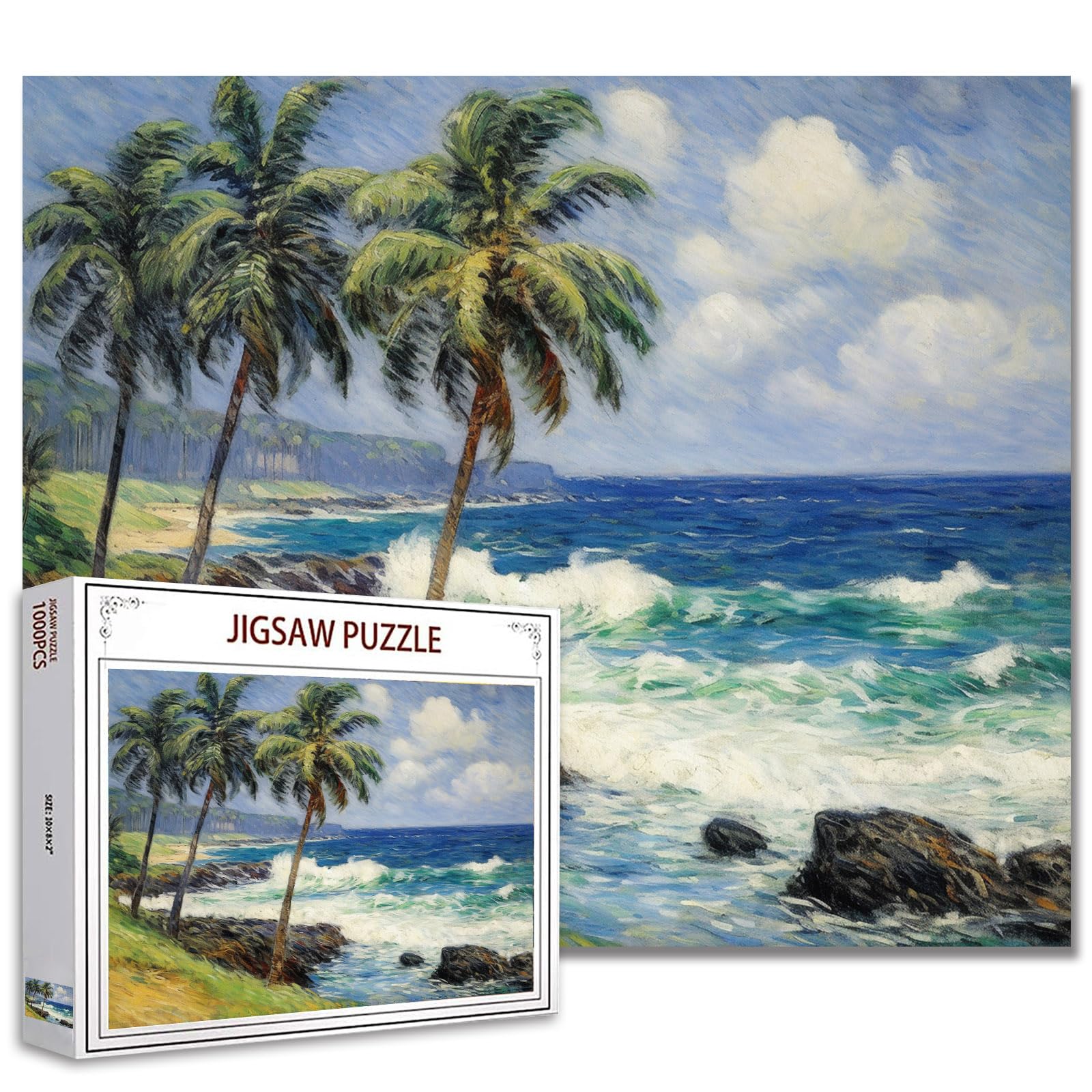 Tucocoo, Puzzle tropicale succulento 1000 pezzi, puzzle per adulti