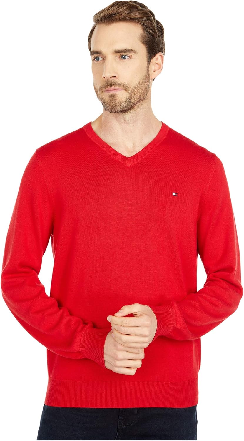 Tommy Hilfiger Men's Dot Tree Print Slim Tie