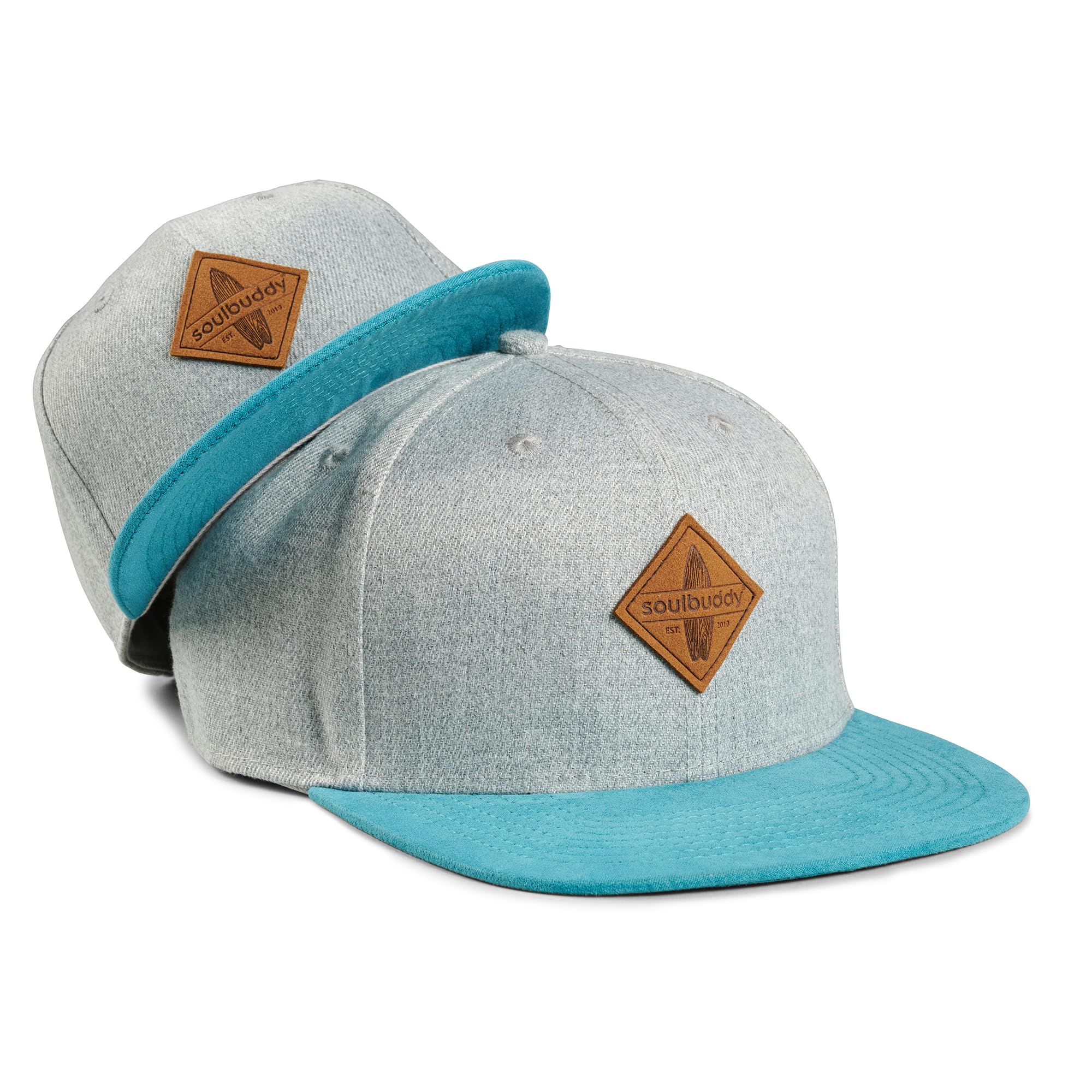 Soulbuddy Casquette Homme Enfant – Lot de 2 Casquettes Famille – Papa et Fils/Fille Snapback – Mini-me Look – Idée Cadeau Fête des Pères