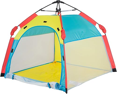 Pacific Play Tents Lil Nursery Tienda., Uno, AzulRojoAmarillo