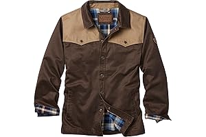 Whitetail Stockyards Lonestar Waxed Canvas Shirt Jacket