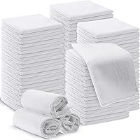 Vista 10 de Macarrie 200 paños de limpieza de microfibra absorbentes a granel, reutilizables, sin pelusas, sin manchas, trapos de lavado para casa, cocina, Negro