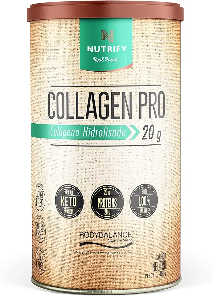 Nutrify - Colágeno Collagen Pro - 450g - Neutro