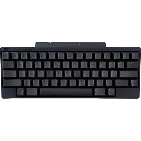 HHKB - Happy Hacking Keyboard Professional HYBRID (Wireless, Bluetooth, Wired, USB, Mac, Windows, Charcoal, Printed) with 2 Year Advance Exchange Warranty