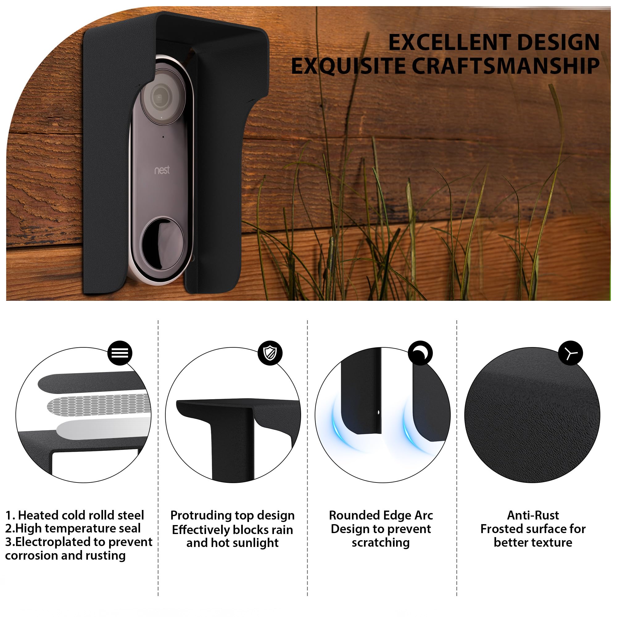 Sun Shade Doorbell Rings When It Rains Ring Doorbell Rain Sun