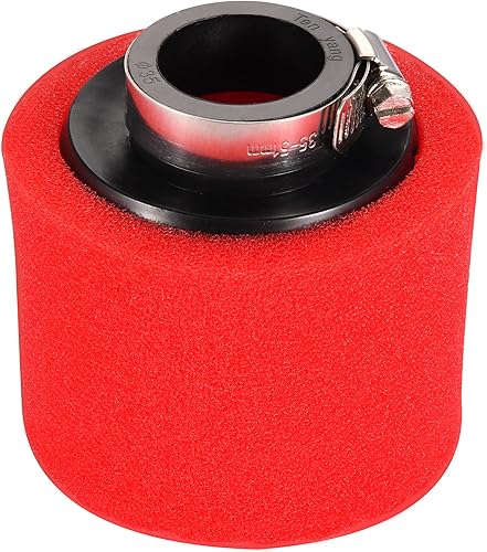 GOOFIT Filtro de aire de doble espuma roja de 1.378 in1.37 pulgadas para 50 cc, 70 cc, 90 cc, 125 c, la mayoría de motocicletas, ATV, ciclomotores, disponible en Yaxa Peru