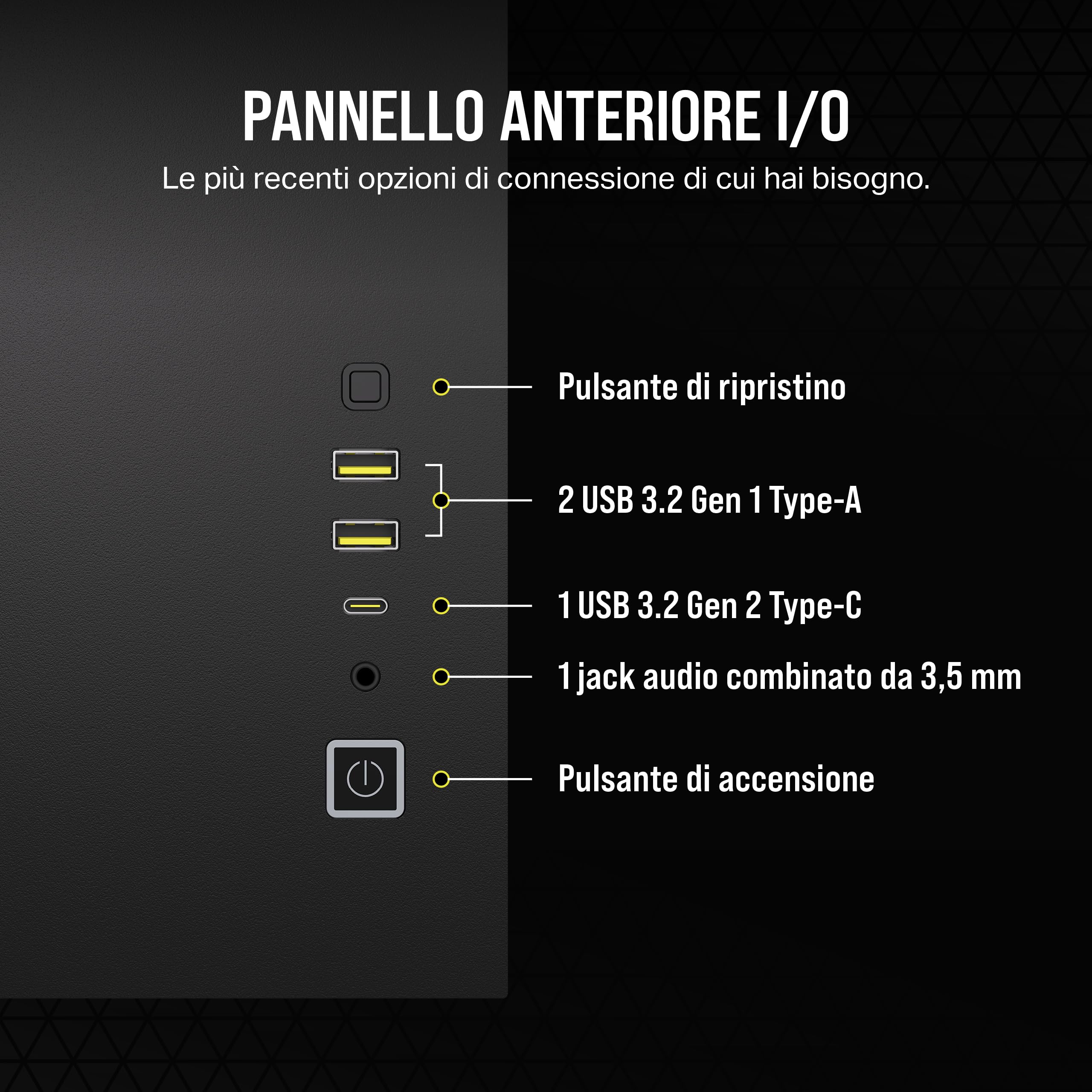 CORSAIR 2500D AIRFLOW mATX PC Case - Nessuna Ventola Inclusa - Design a Doppia Camera - Ampia Flessibilità di Raffreddamento - Compatibile con Schede Madri a Connessione Inversa - Nero