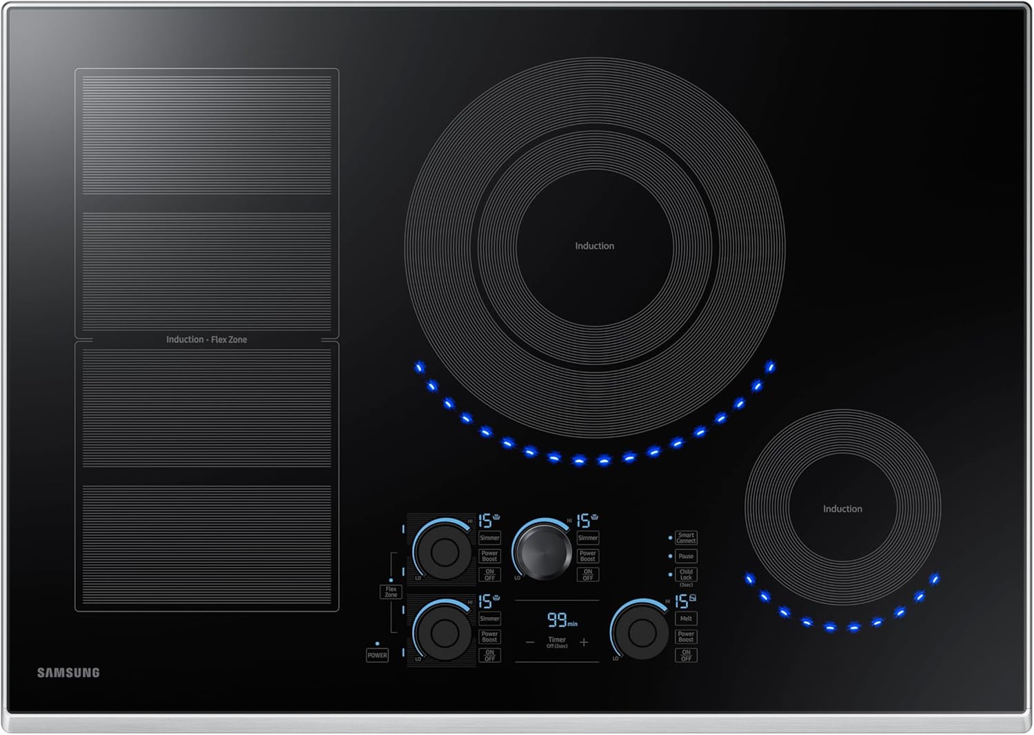 Samsung Built In Smart Induction Cooktop NZ30K7880US/AA